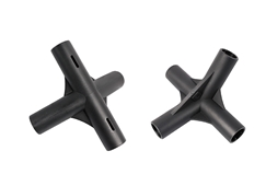 E034  平、直四通180°×125°